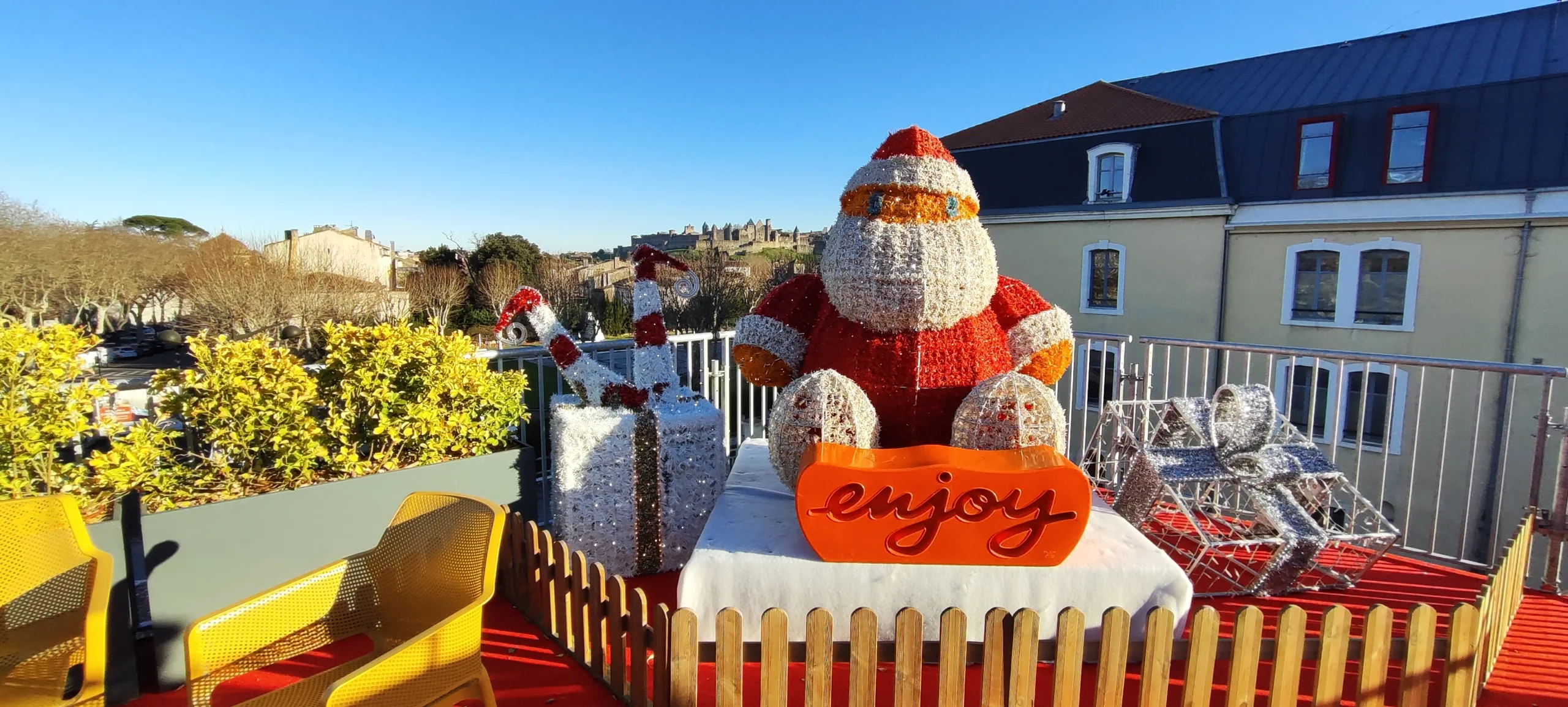 Carcassonne en Navidad