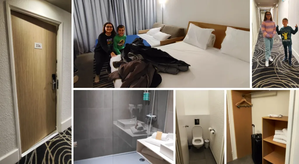 Habitación Familiar Hotel Novotel Narbonne Sud. Narbonne.