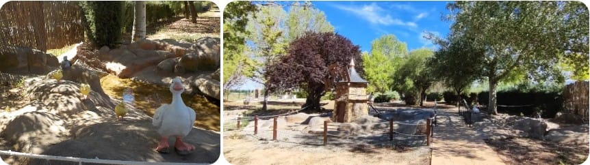 El río del patito en Un Paseo de Cuento. Villarquemado en Teruel.