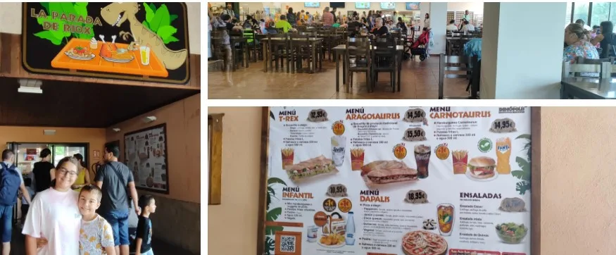 Restaurante La Parada de Riox en Dinópolis. Teruel.