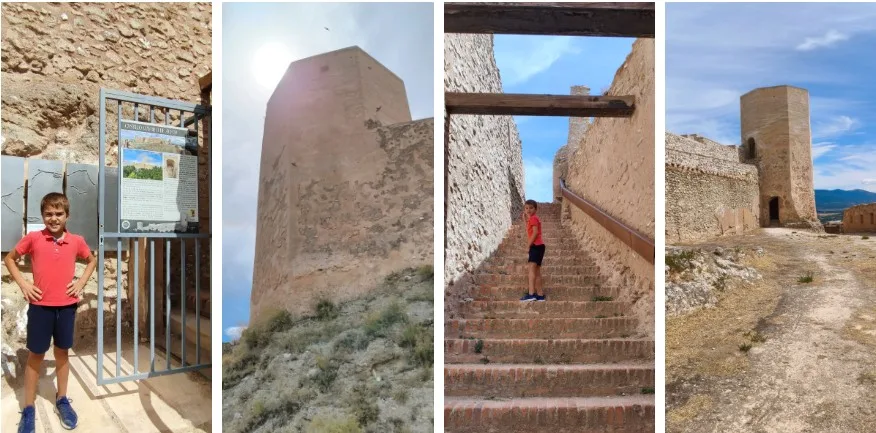 Interior del Castillo de Ayub. Calatayud.
