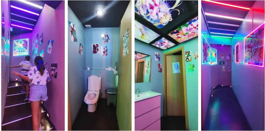 Baños en Amazing Mota Buffet. Valencia.