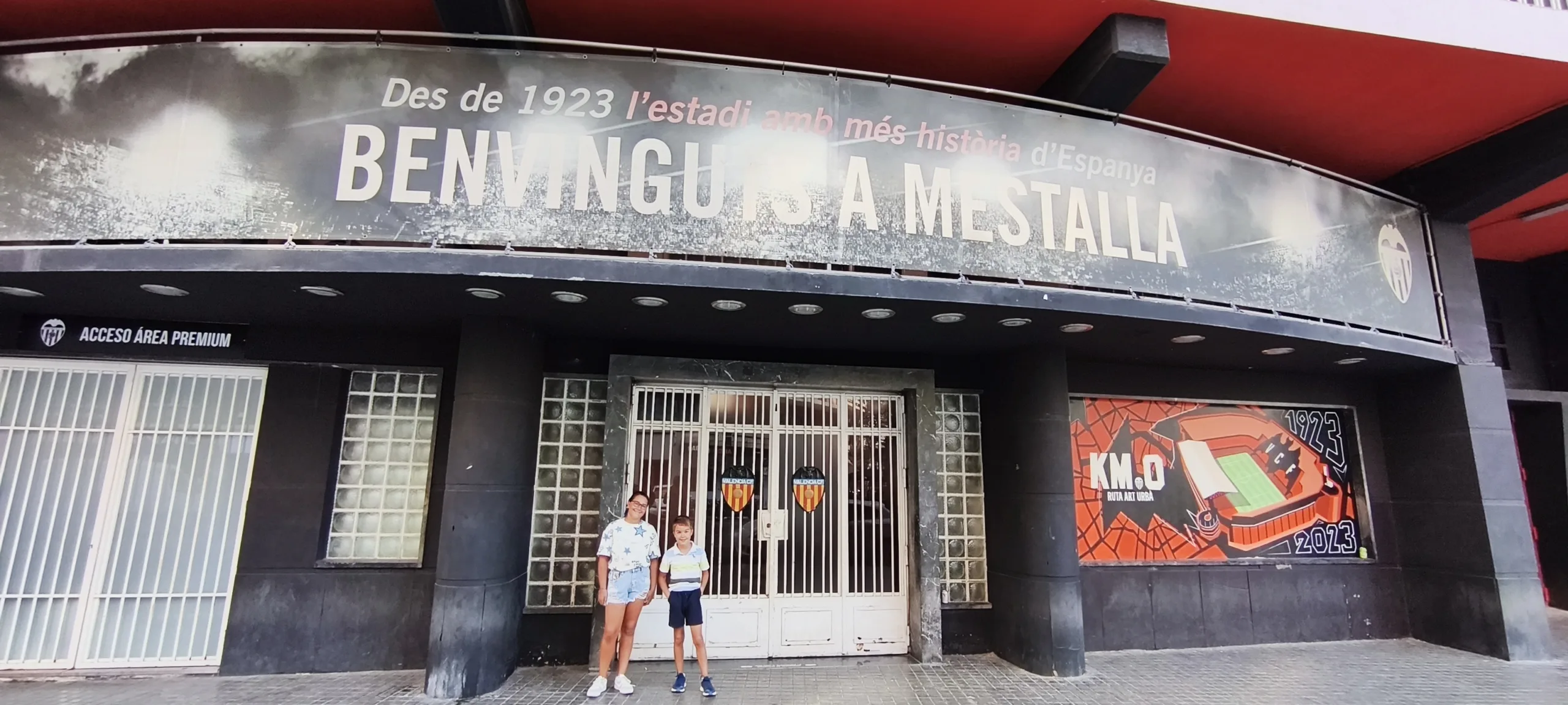 Taquilla del Estadio de Mestalla Valencia C.F.