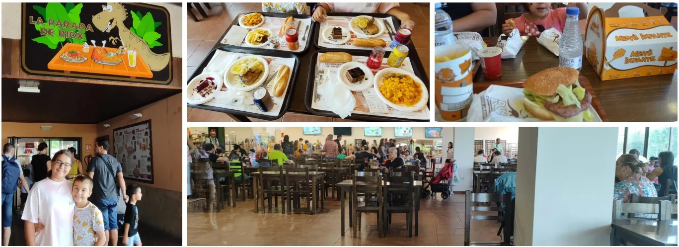 Restaurante La Parada de Riox en Dinópolis. Teruel.