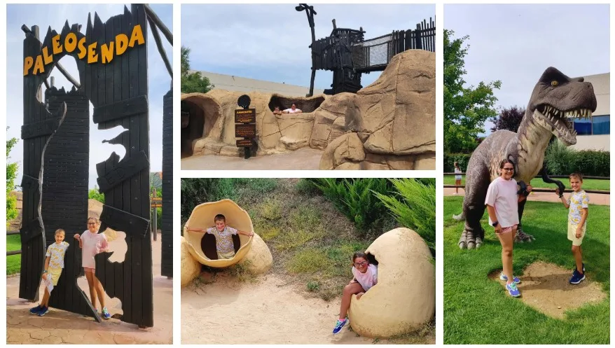 Paleosenda en Dinópolis. Teruel.