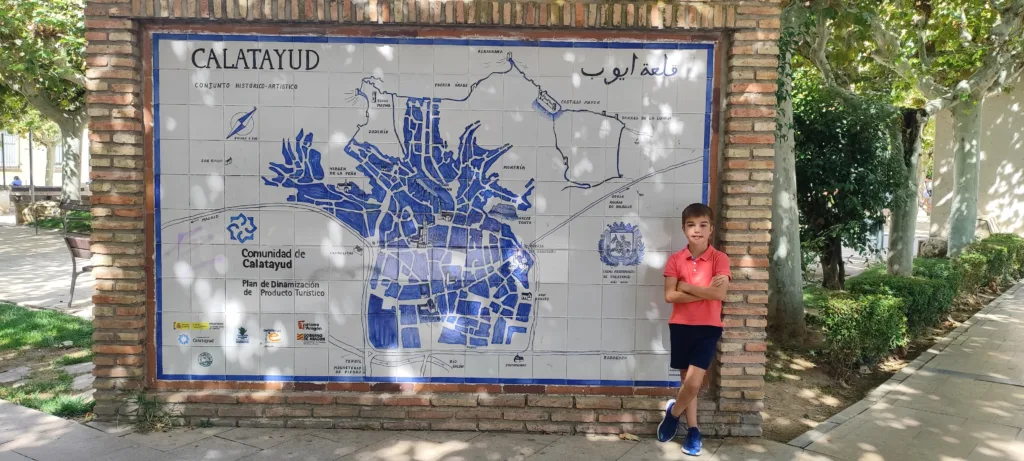 Zagales viajeros en Calatayud. Zaragoza.