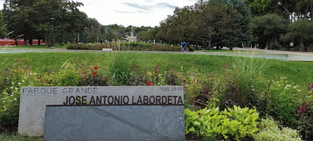 Zagales viajeros en Parque Grande Jose Antonio Labordeta. Zaragoza.