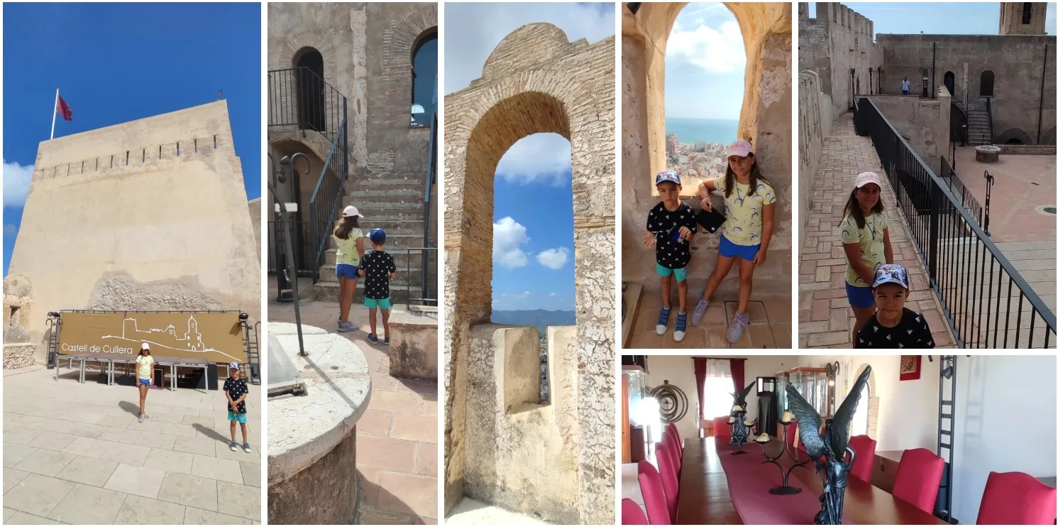 Interior del Castillo de Cullera.Valencia.