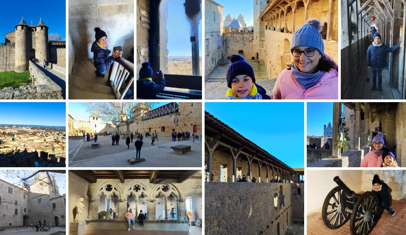Castillo de Carcassonne. Francia.