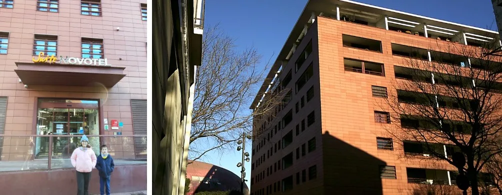 Zagales viajeros en Novotel Suites Perpignan Centre. Perpignan.