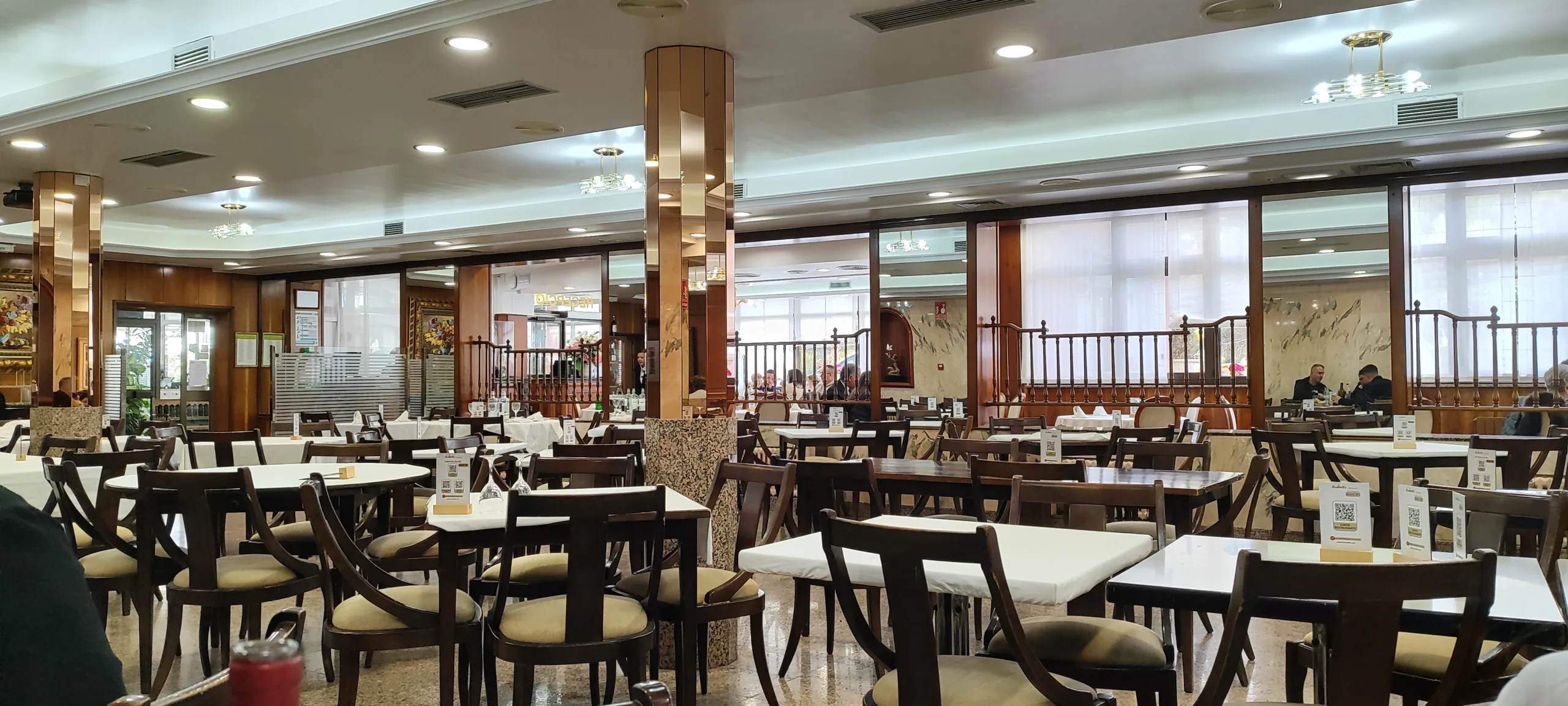 Instalaciones del Restaurante Marivella. Calatayud.