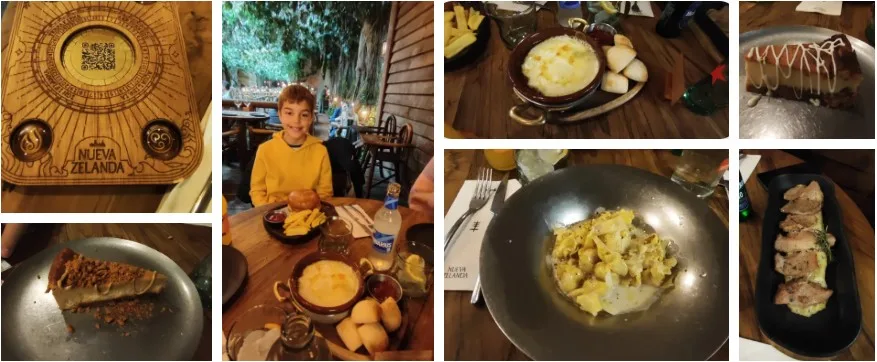 Comida en Voltereta Nueva Zelanda. Zaragoza.