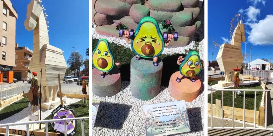 Falla 3 D' Abril. Puerto de Sagunto 2026.