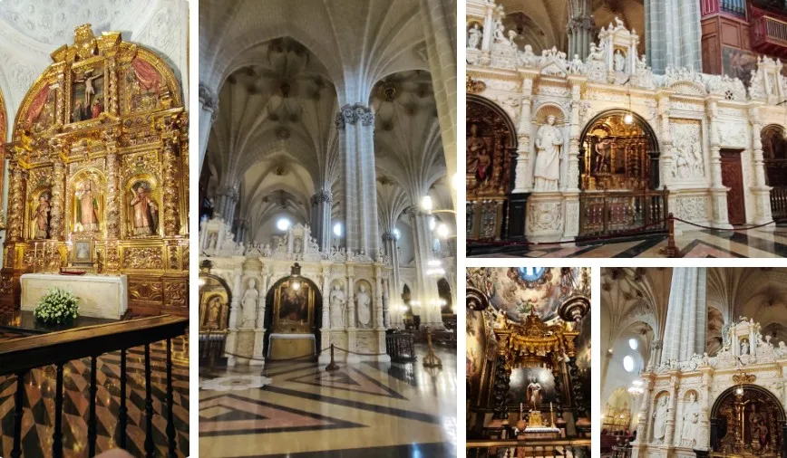 Interior de la Catedral de la Seo. Zaragoza.