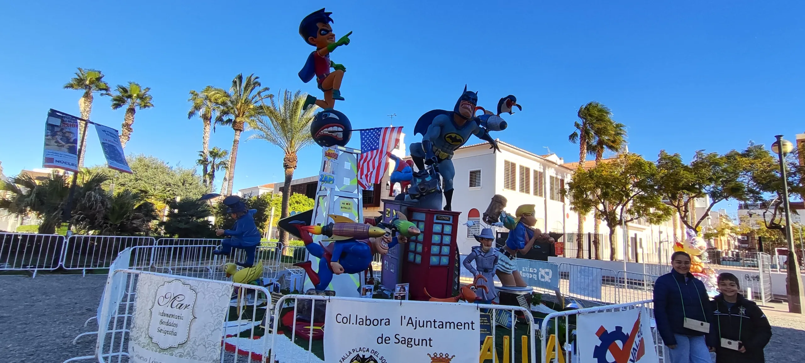 Falla Plaça del Sol. Puerto de Sagunto 2026.
