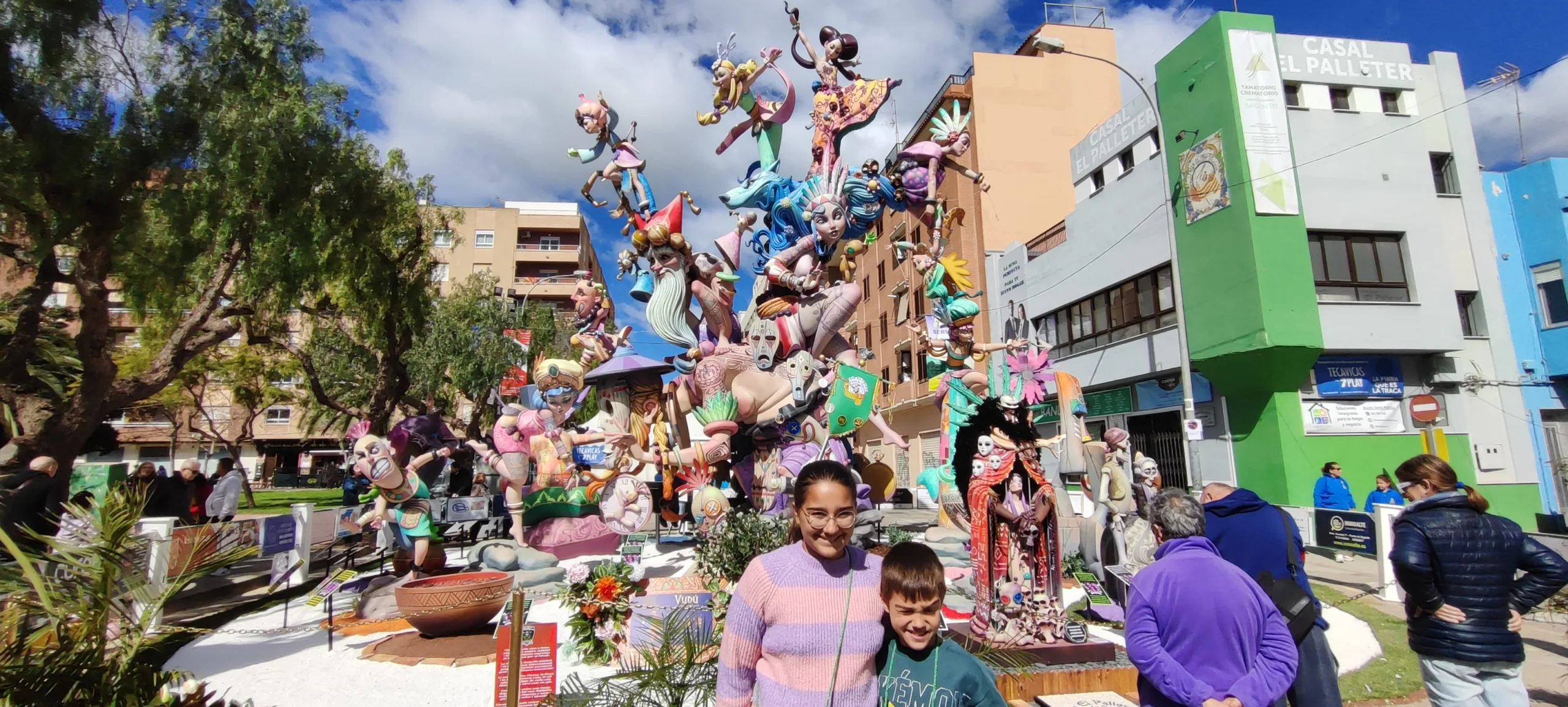 Falla El Palleter. Puerto de Sagunto 2026.