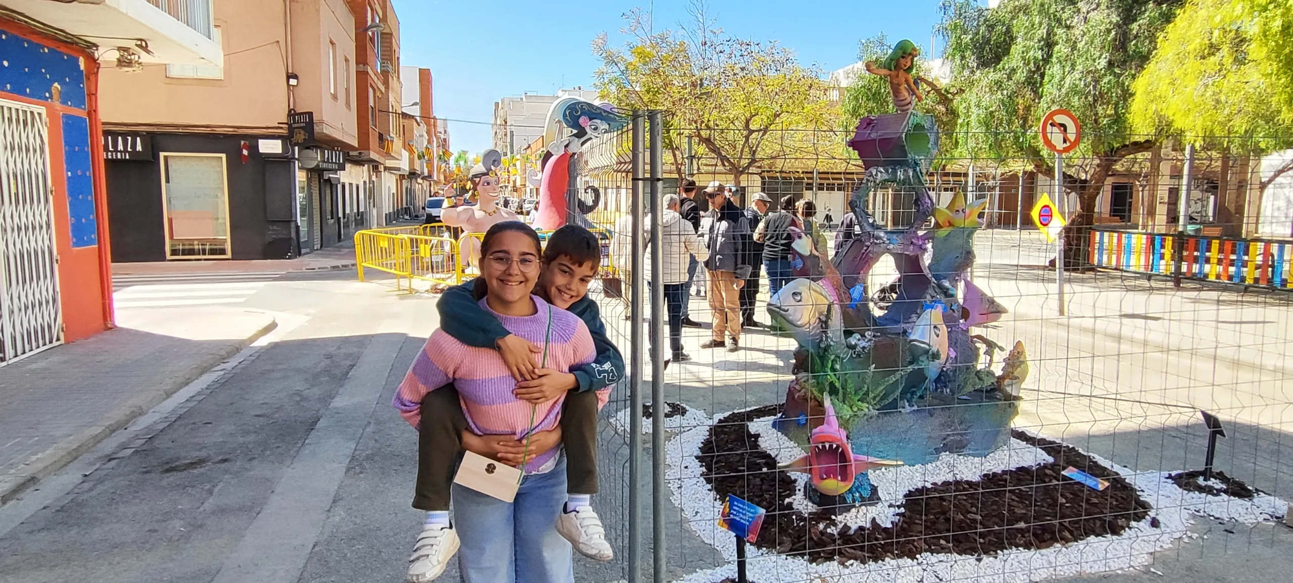 Falla Plaça Ibérica. Puerto de Sagunto 2026.