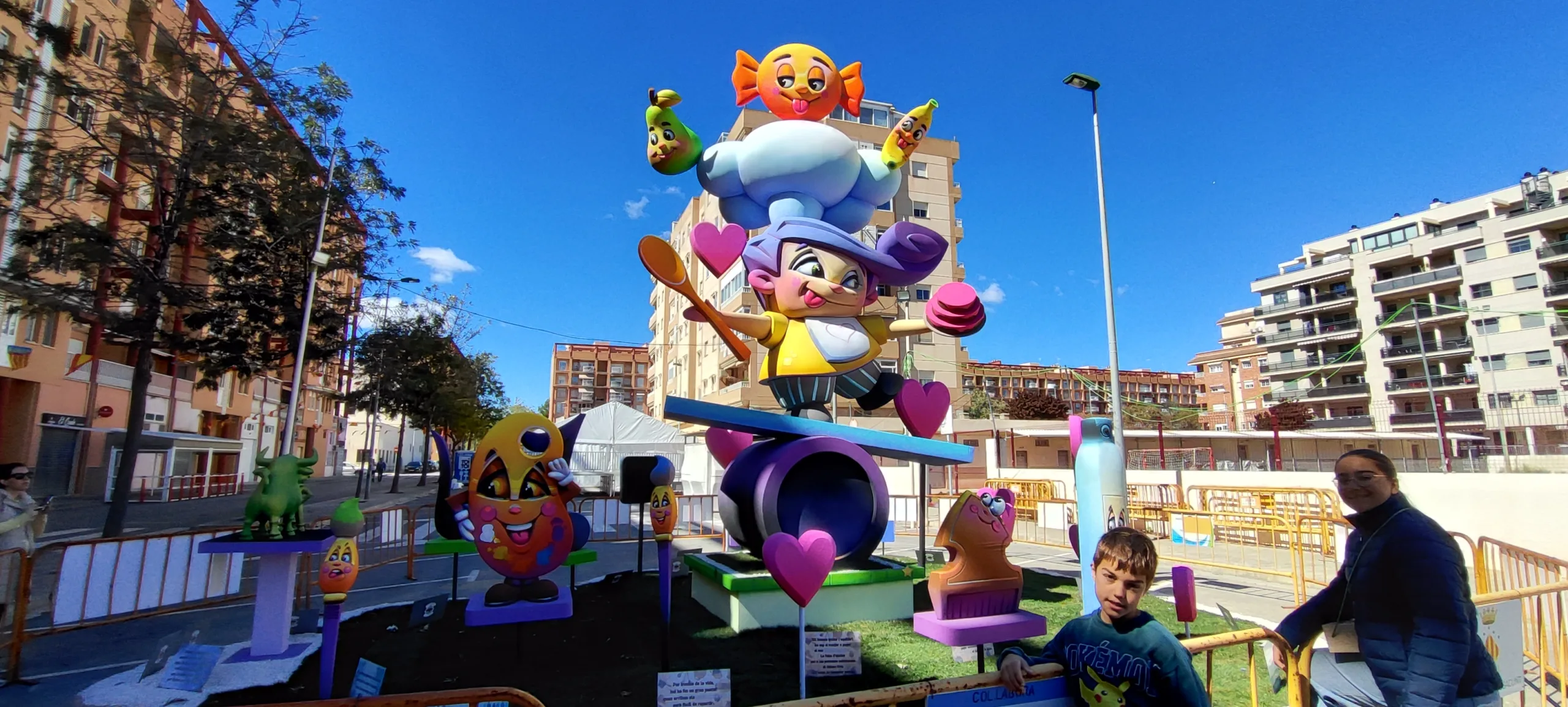 Falla Els Vents. Puerto de Sagunto 2026.