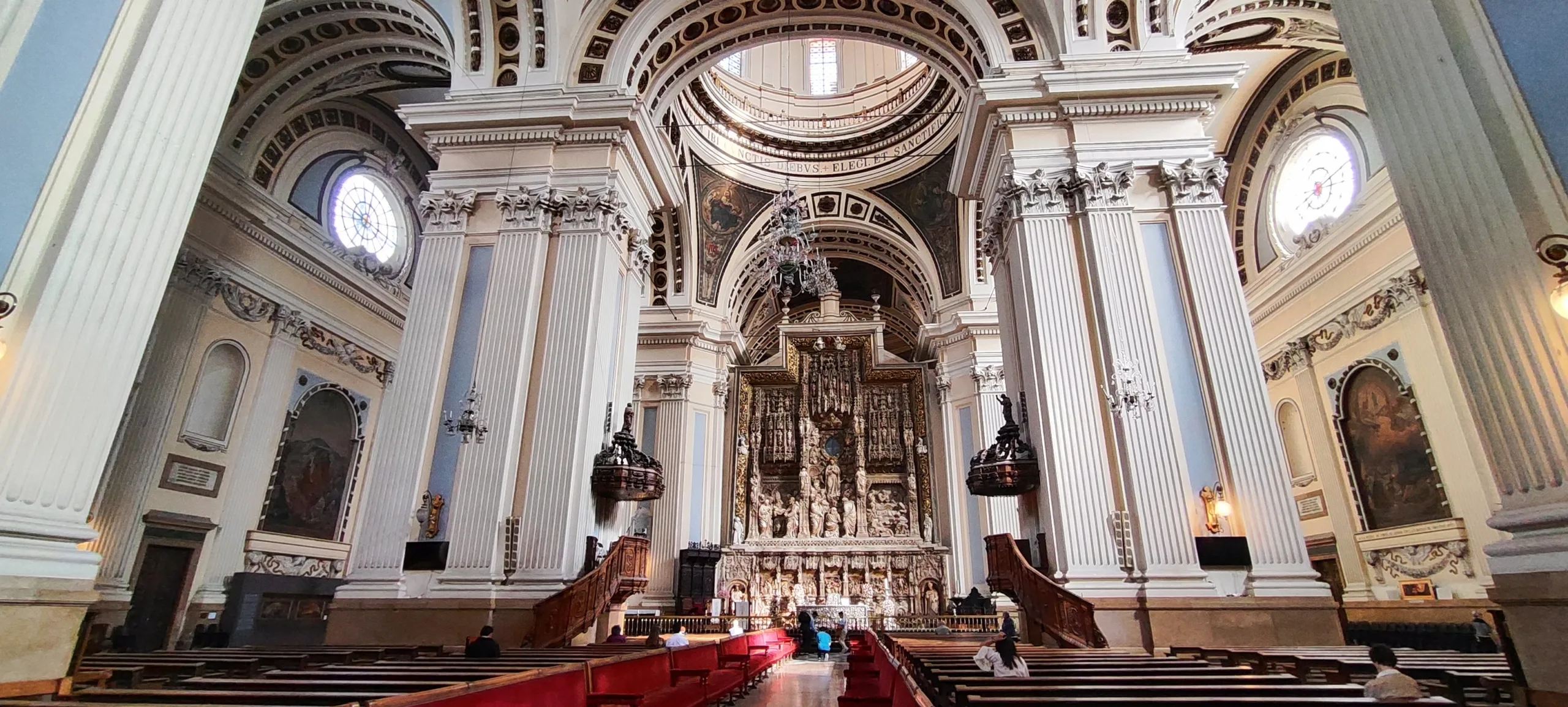 Retablo del Altar Mayor de la Basílica del Pilar. Zaragoza.