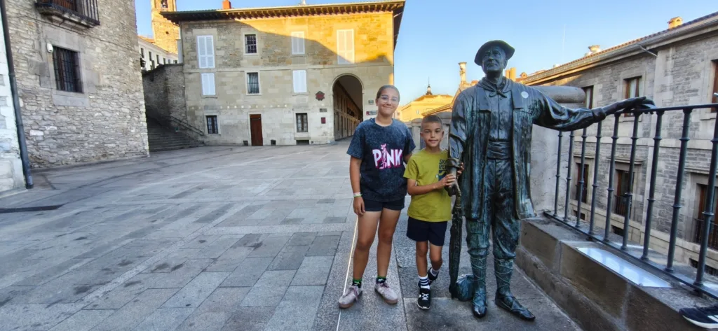 Monumento a Celerón. Vitoria-Gasteiz.