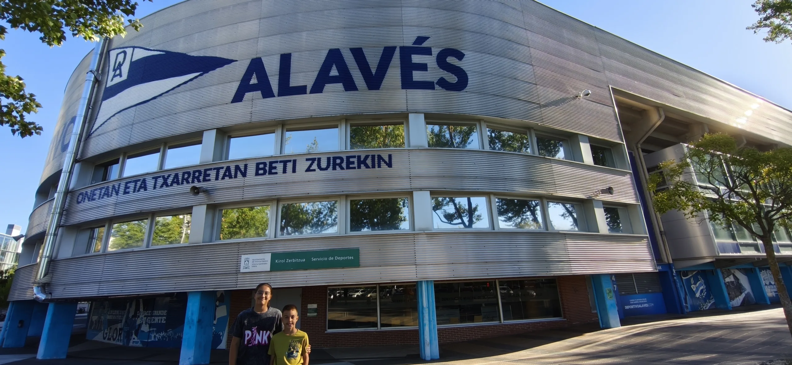 Estadio de Mendizorroza. Vitoria-Gasteiz.