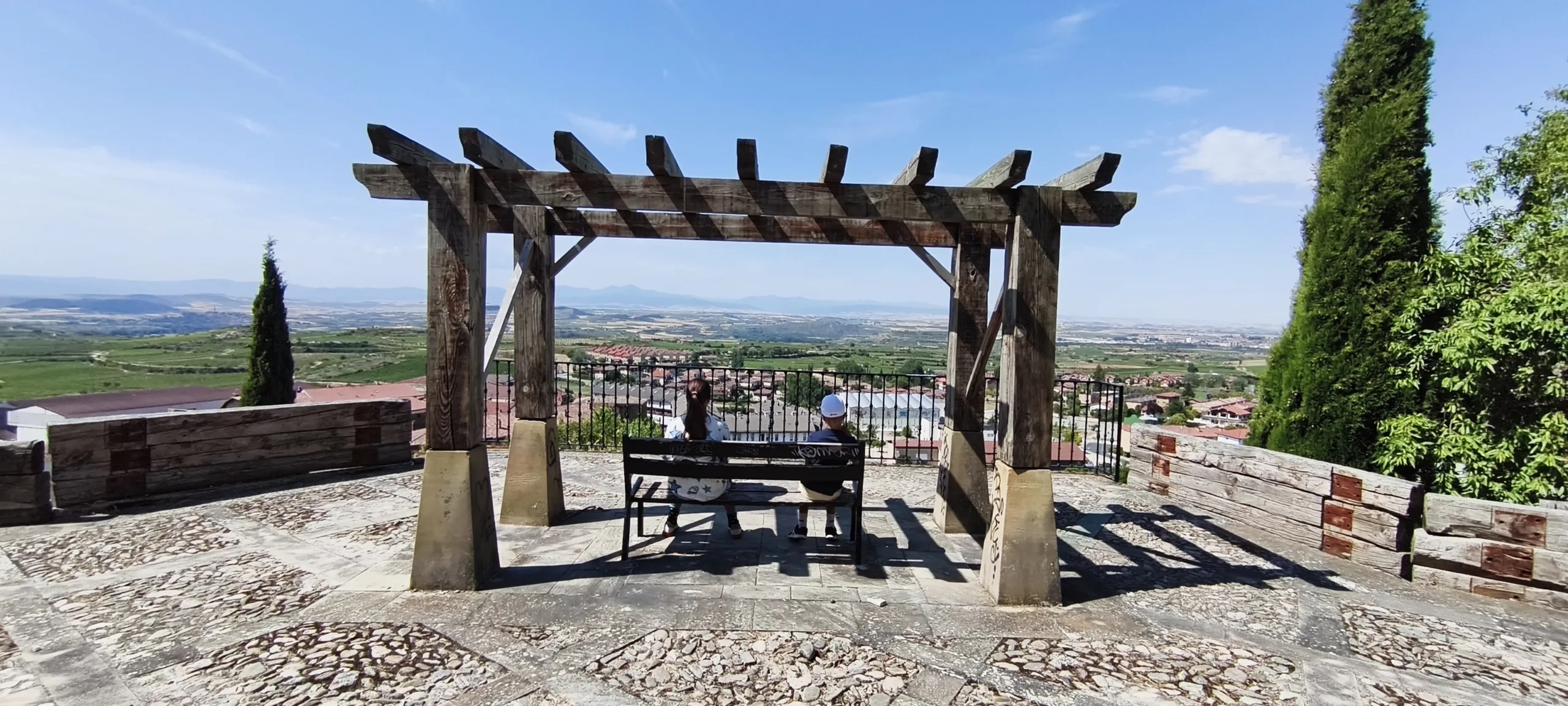 Mirador en la Labastida. Álava.