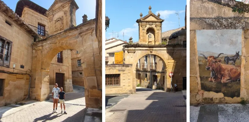 Arco de Larrazuría de la Labastida. Álava.
