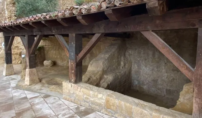 Lagar de la Mota en la Labastida. Álava.